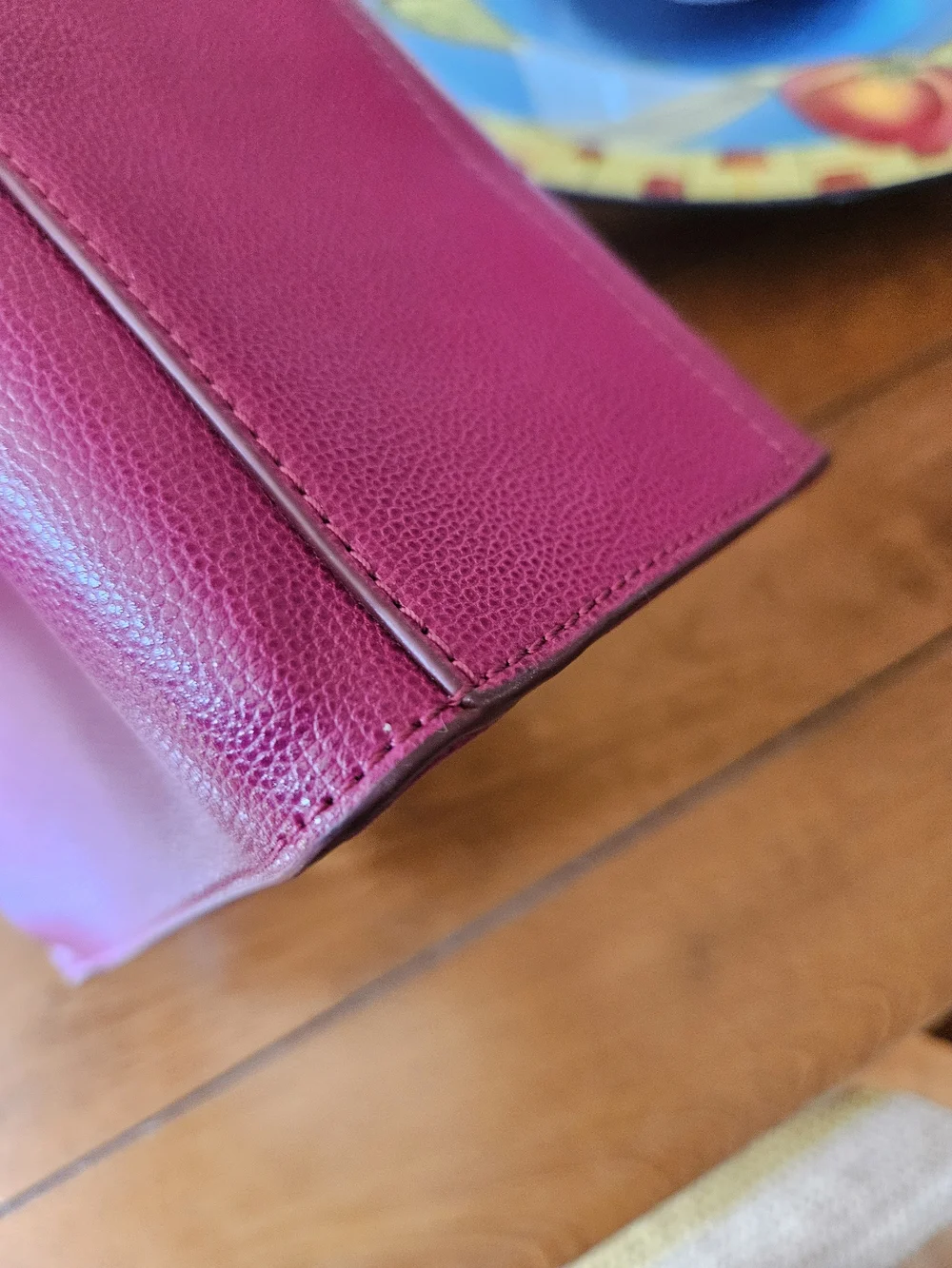Ted Baker Ellice Top Handle Bag In Magenta Strap